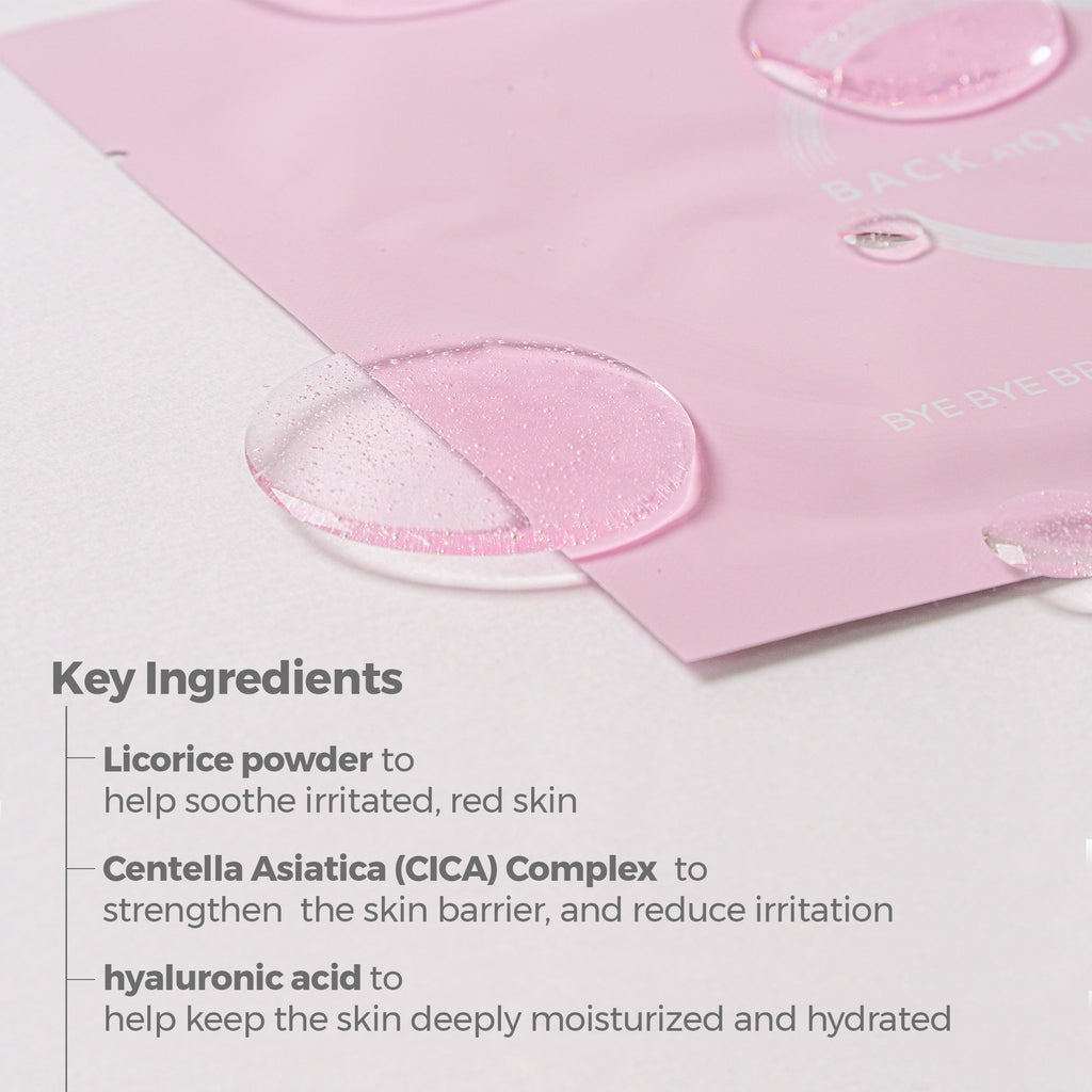 BACK AT ONE: Bye Bye Breakouts and Sensitivity Mask